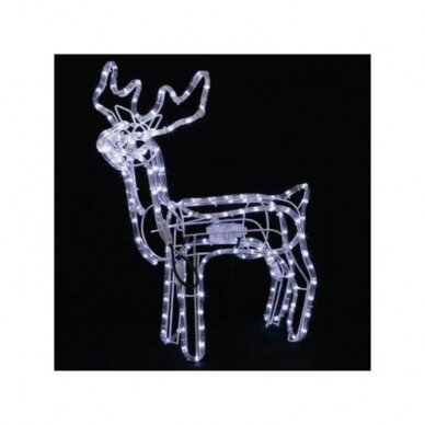 Kalėdinė dekoracija LED 3D Elnias 1