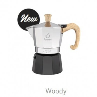 Kavinukas espresso „New WOODY" (6puod) 12 02 39 1