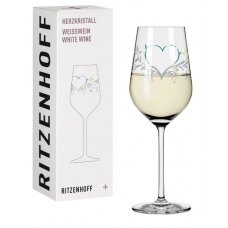 Taurė baltam vynui Herzkristall 364ml