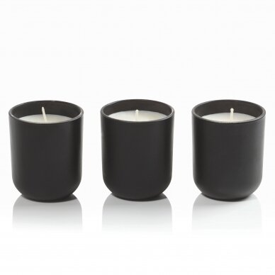 Žvakių rinkinys 3vnt. Noir Black amber 5190003 1